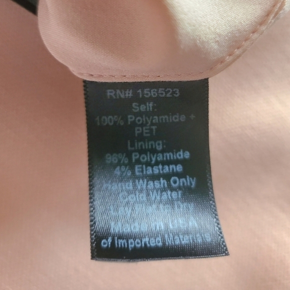 Black Halo Alba Two-Piece Pant Set, Size 8, Pink, NWT - Picture 14 of 16